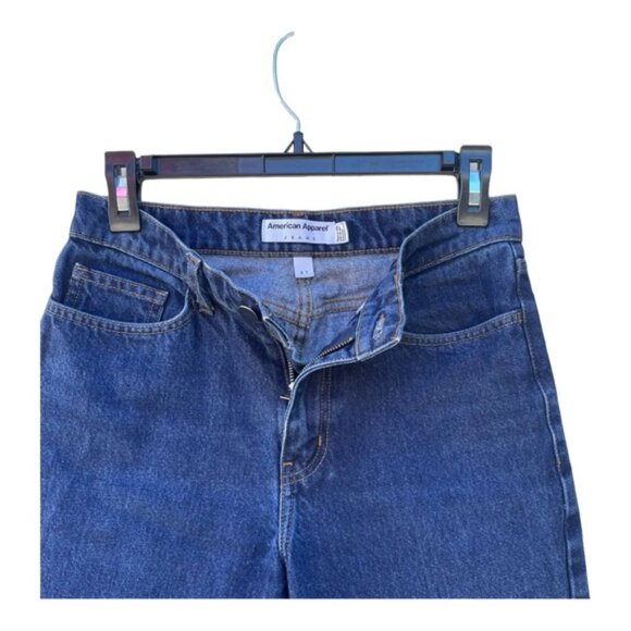 American Apparel Women’s Classic Straight Leg Jean Indigo Rinse Size 27 - Picture 8 of 11